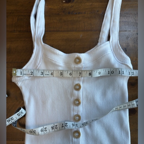 Free People Bridgette Rib Button Up Tank - Picture 5 of 6